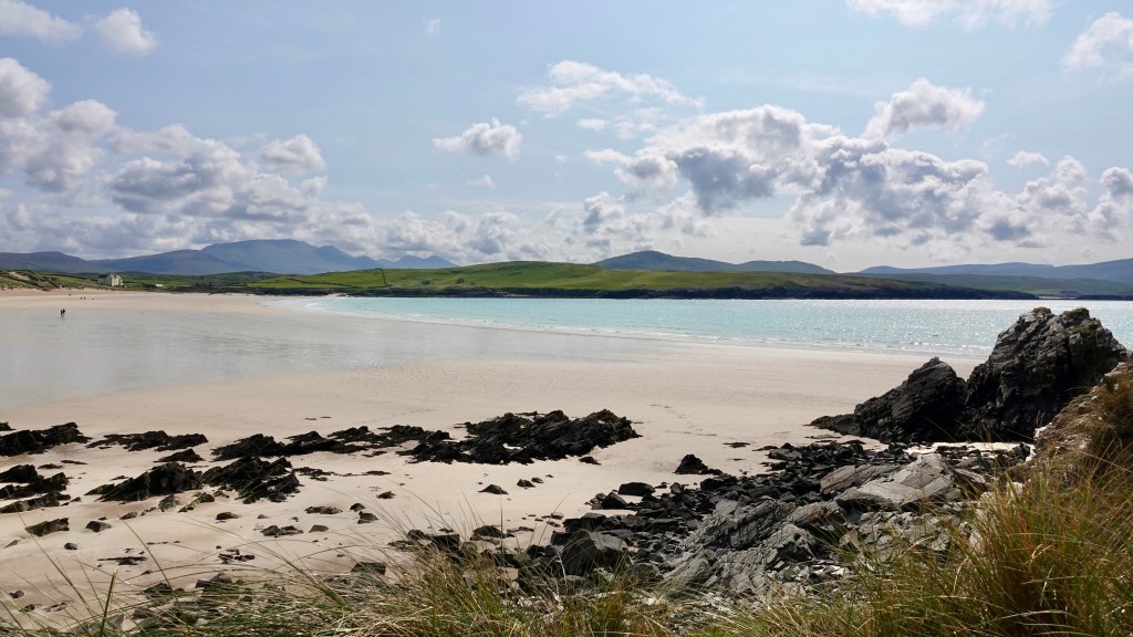 Balnakiel Beach towards the western isles