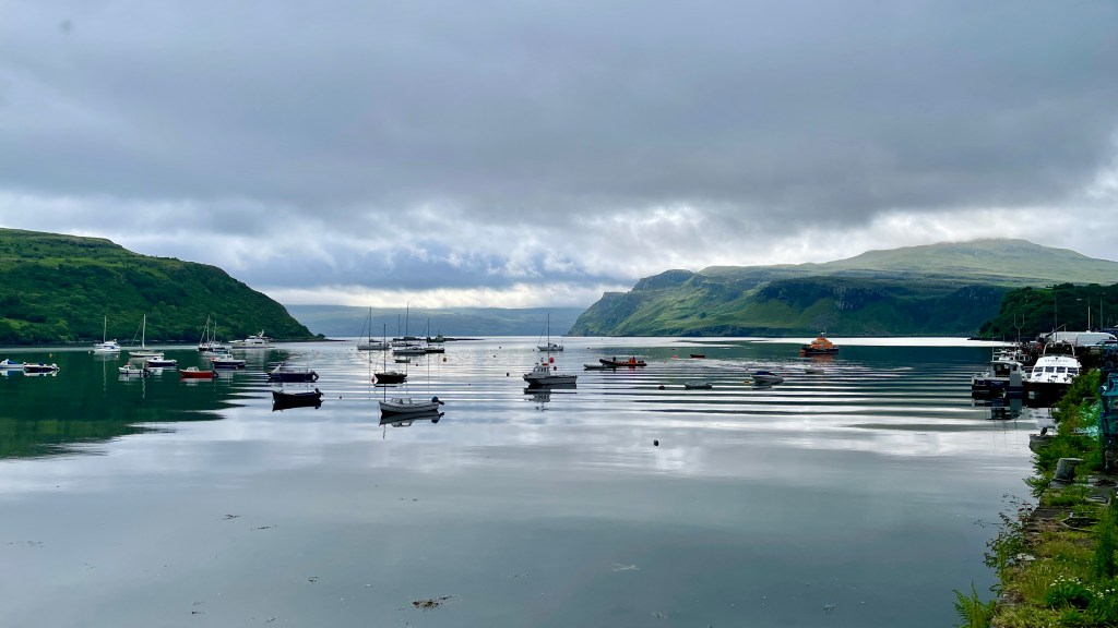 Portree harbour, Skye